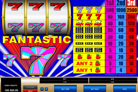 Fantastic 7s Pokies